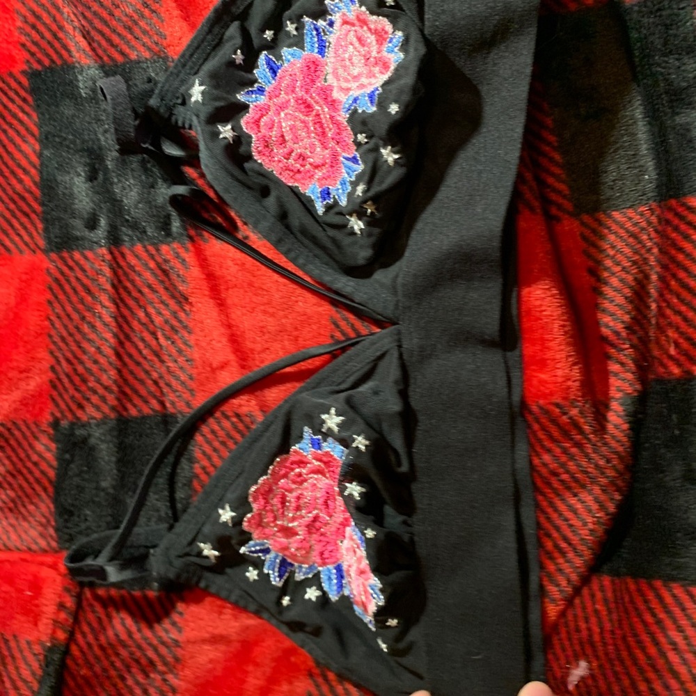 Victoria secret lace triangle Bralette